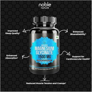 Noble Nature Magnesium Glycinate 120 Tablets